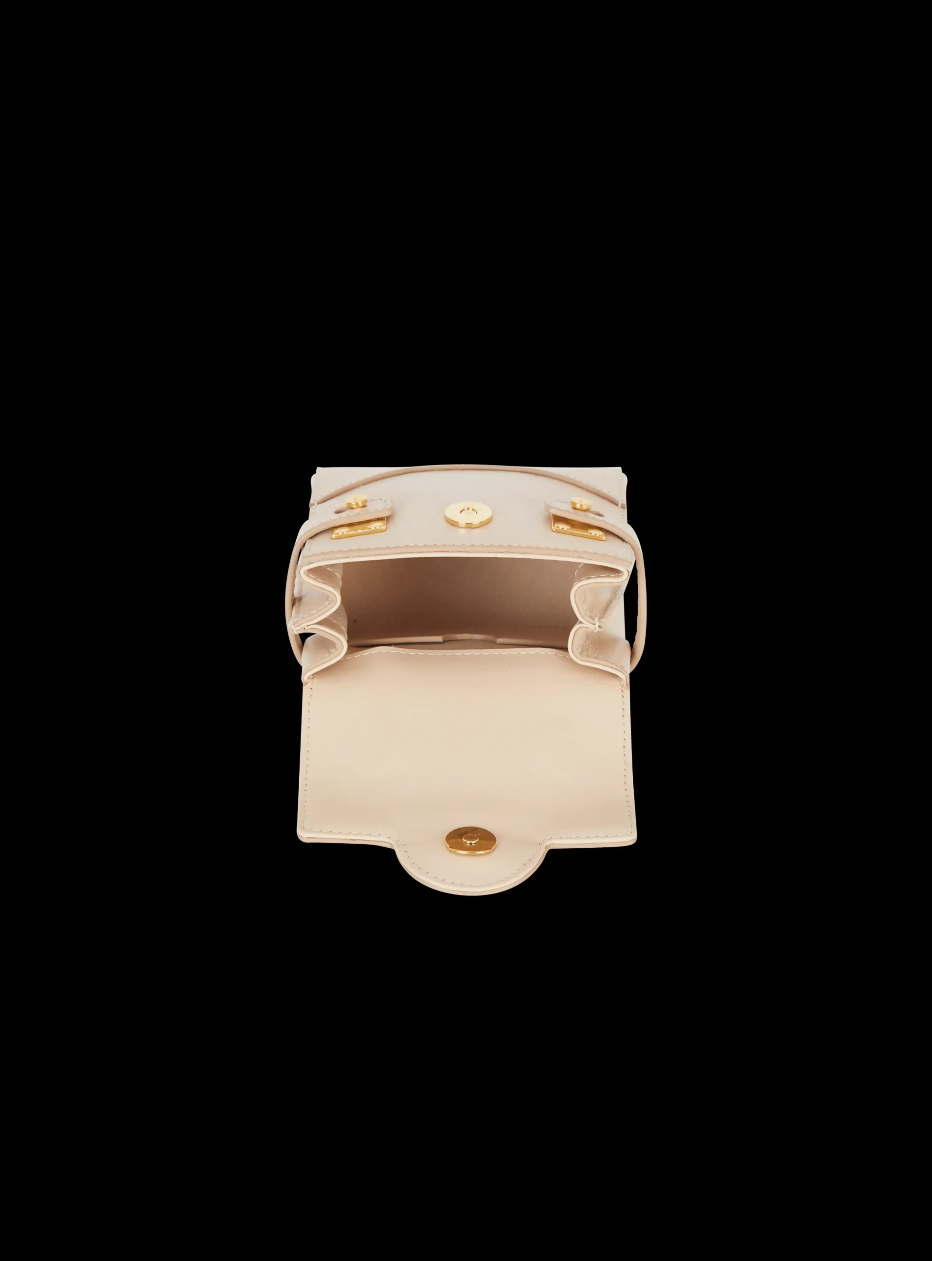 B-Buzz Mini 12 Leather Bag-Balmain Fashion