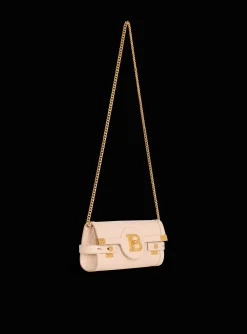 B-Buzz Pouch 23 In Crocodile-embossed Calfskin-Balmain New