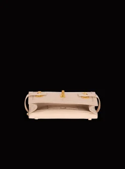 B-Buzz Pouch 23 In Crocodile-embossed Calfskin-Balmain New