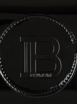 B-Buzz Pouch 23 In Patent Leather-Balmain Sale