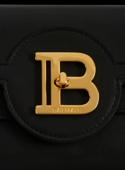B-Buzz Pouch 23 Leather Clutch-Balmain Cheap