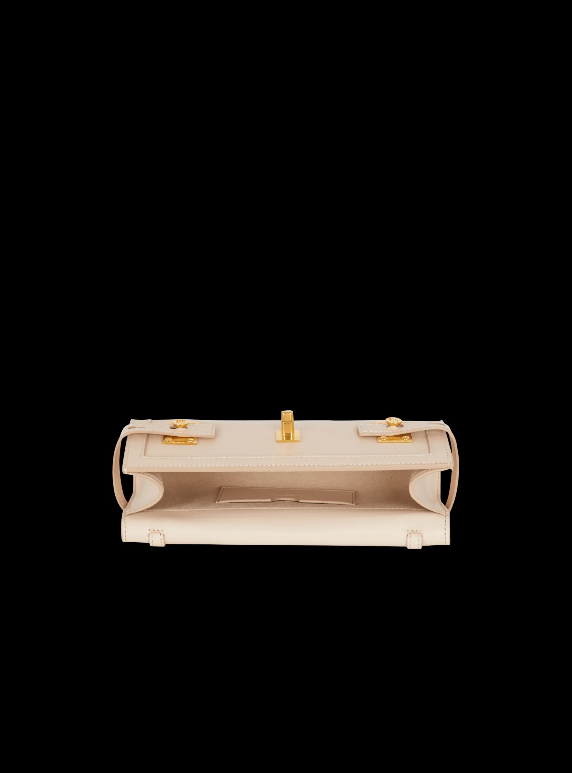 B-Buzz Pouch 23 Leather Clutch-Balmain Sale