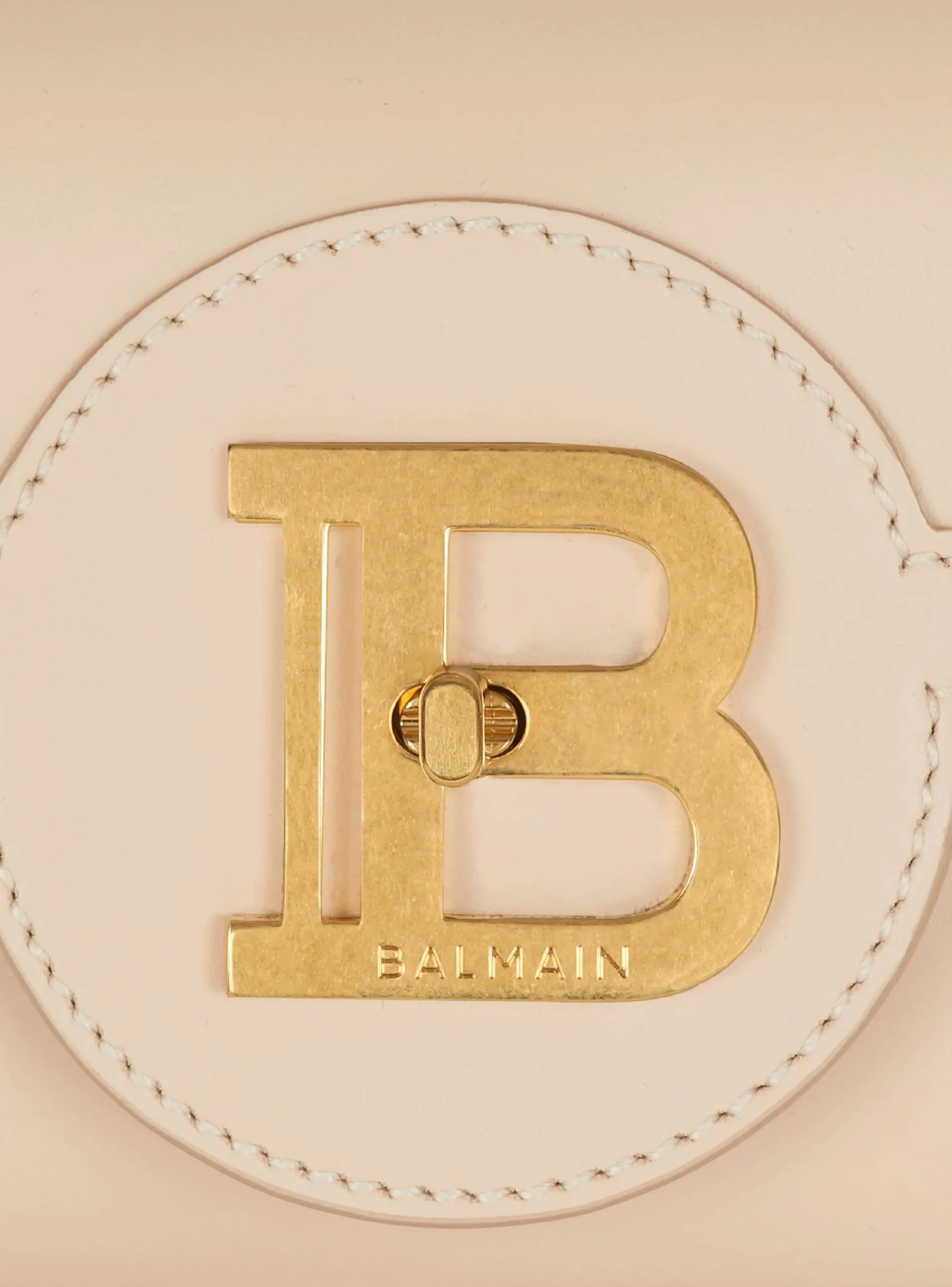 B-Buzz Pouch 23 Leather Clutch-Balmain Sale