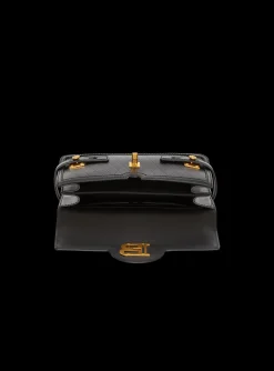 B-Buzz Shoulder 24 Bag In Grid-embossed Calfskin-Balmain Store
