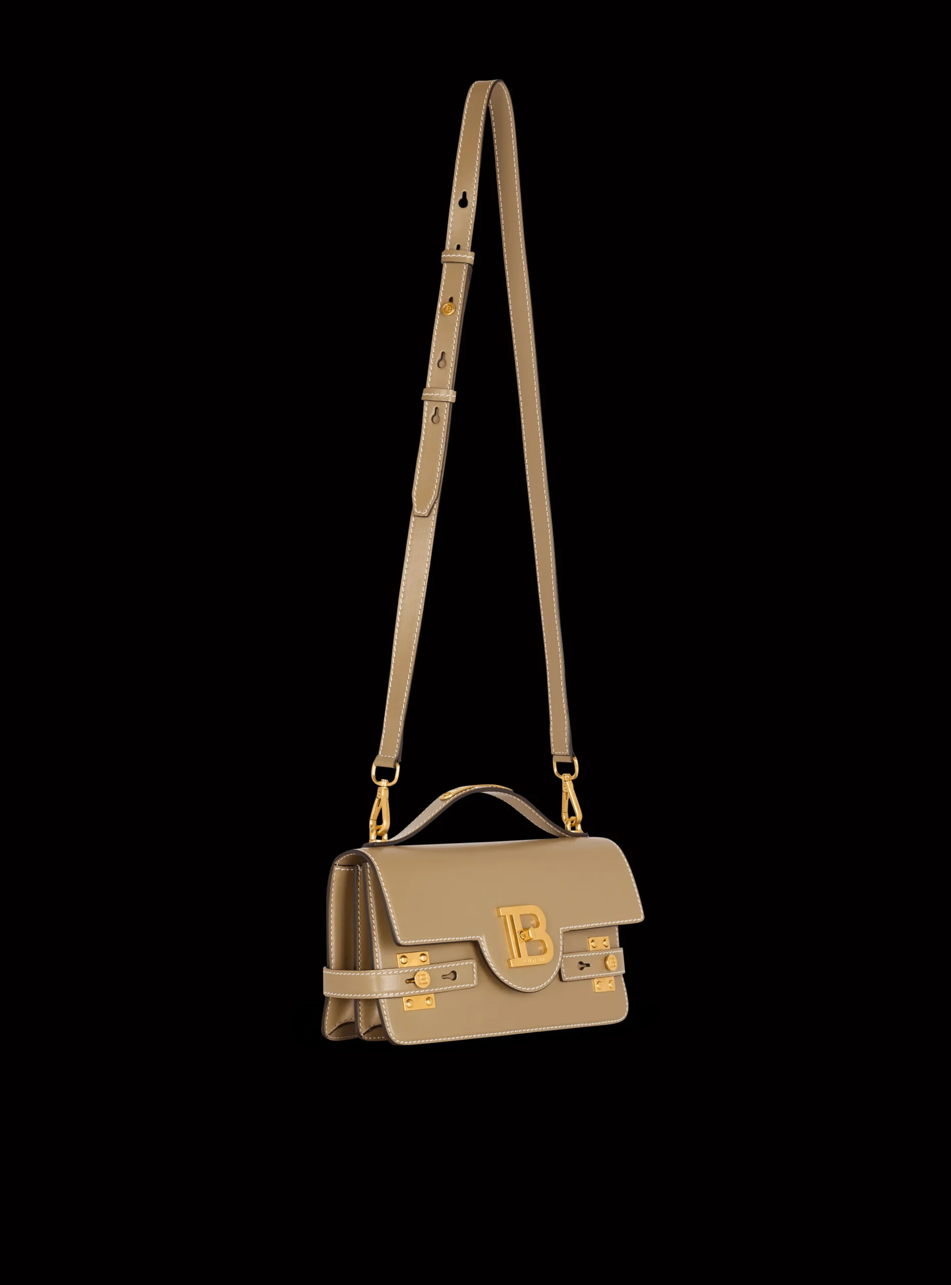 B-Buzz Shoulder 24 Calfskin Bag-Balmain Store