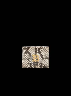 B-Buzz Snakeskin-effect Leather Purse-Balmain Cheap