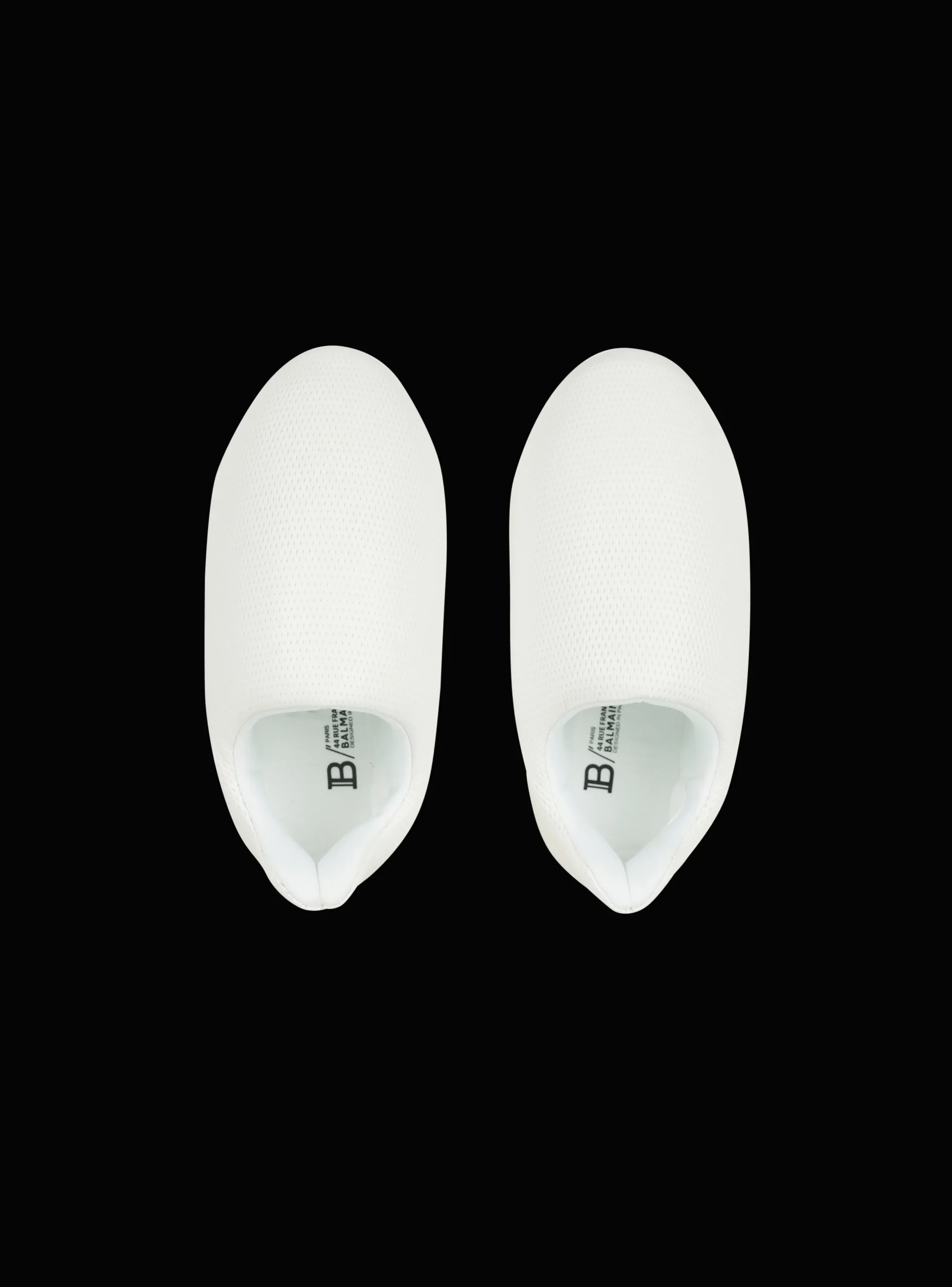 B-Cloud Trainers In Embossed Leather-Balmain Shop