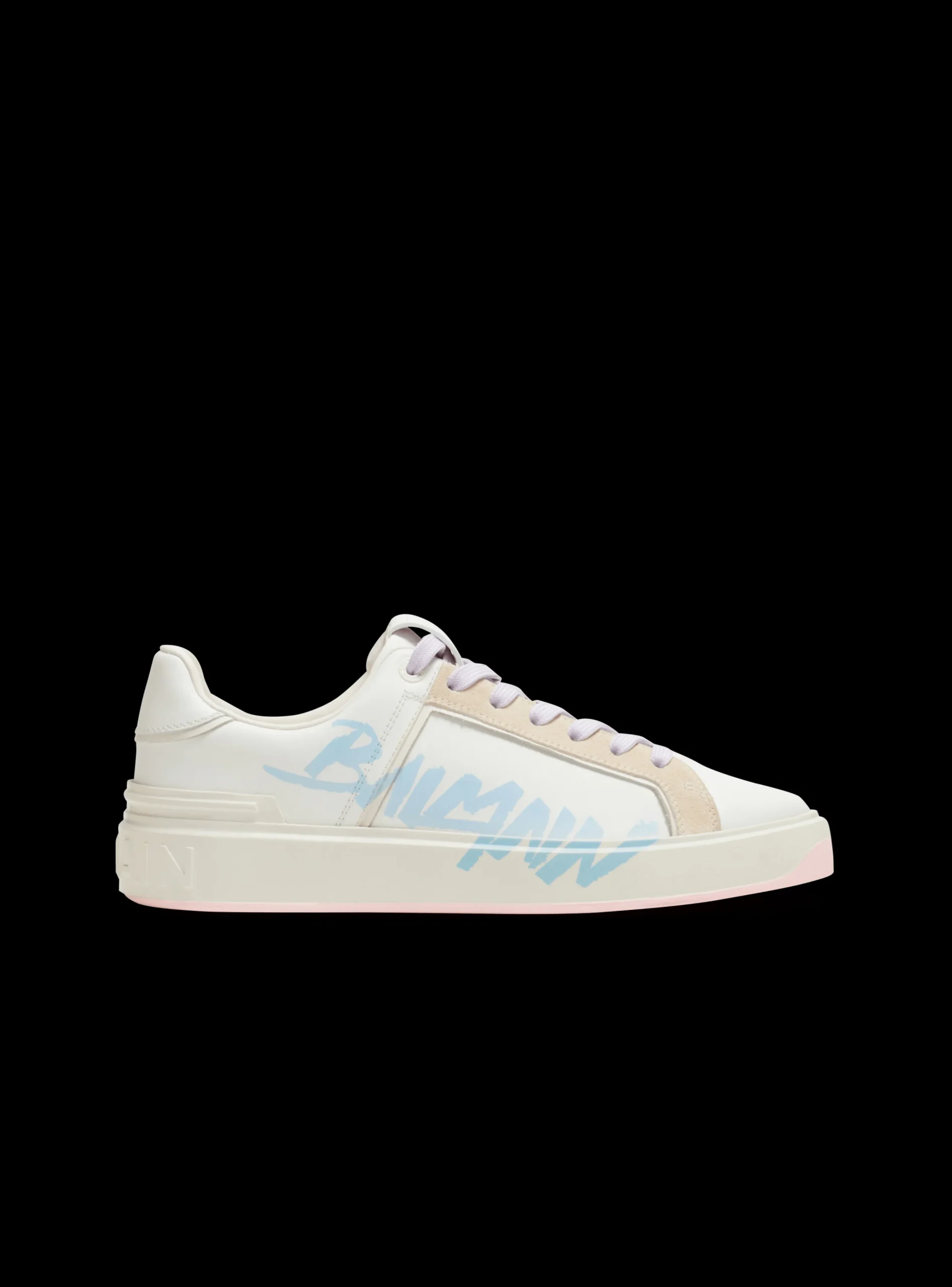 B-Court Leather Trainers-Balmain Best