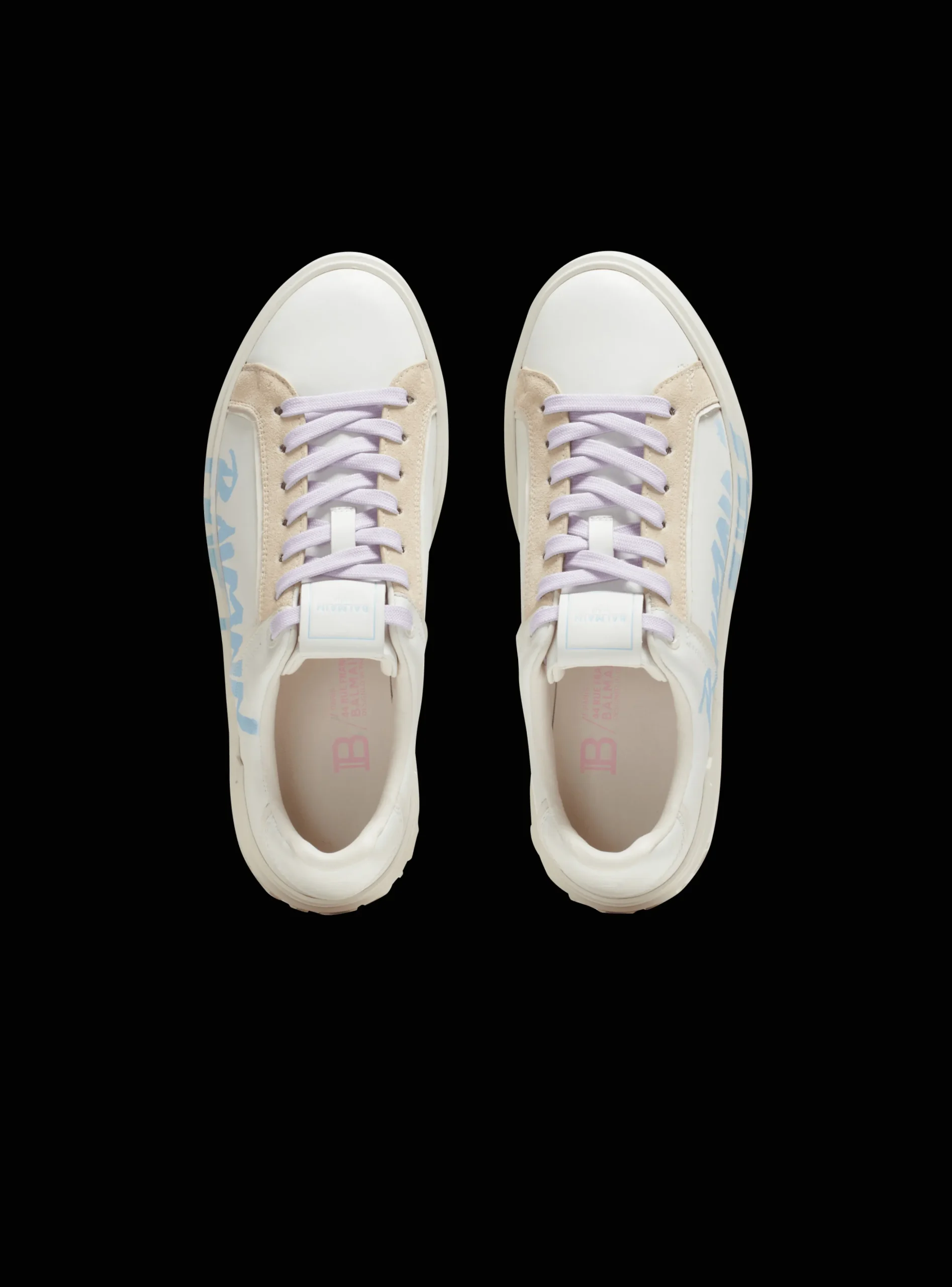 B-Court Leather Trainers-Balmain Best