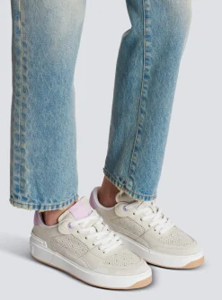 B-Court Flip Leather Trainers-Balmain New