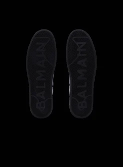 B-Court Leather Trainers-Balmain Shop