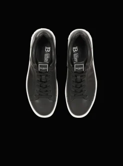 B-Court Leather Trainers-Balmain Fashion