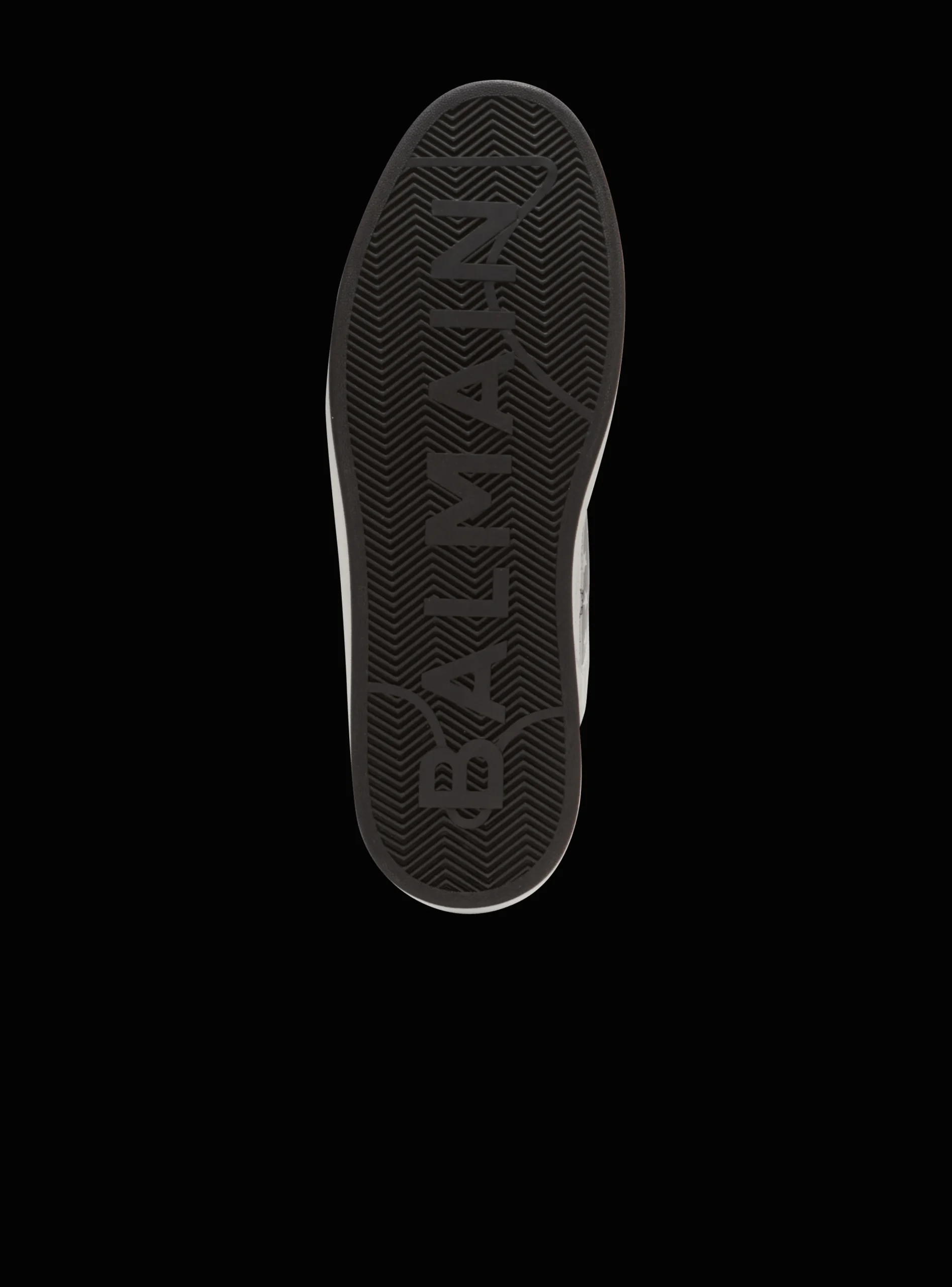 B-Court Mid Top Star Print Leather Trainers-Balmain New
