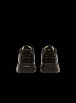 B-Court Mid Top Western Glazed Leather Trainers-Balmain Cheap