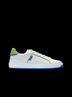 B-Court Smooth Leather Trainers-Balmain Flash Sale