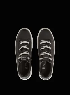 B-Court Smooth Leather Trainers-Balmain Clearance