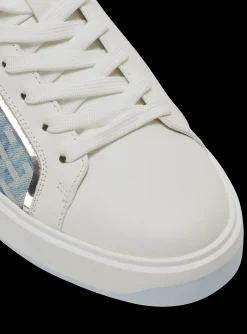 B-Court Trainers In Leather And Denim-Balmain Hot