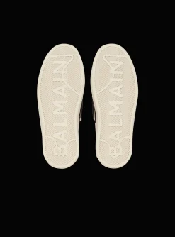 B-Court Trainers With Jacquard Monogram-Balmain Discount