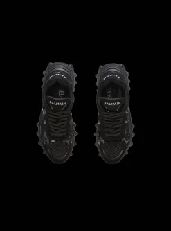 B-Court Trainers With Jacquard Monogram-Balmain Online
