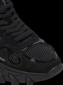 B-Court Trainers With Jacquard Monogram-Balmain Online