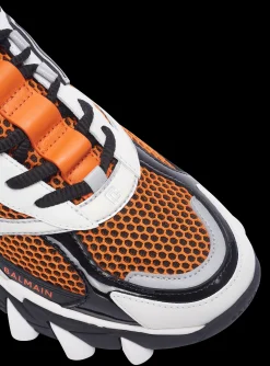 B-East PB Trainers In Technical Materials And Mesh-Balmain Best Sale