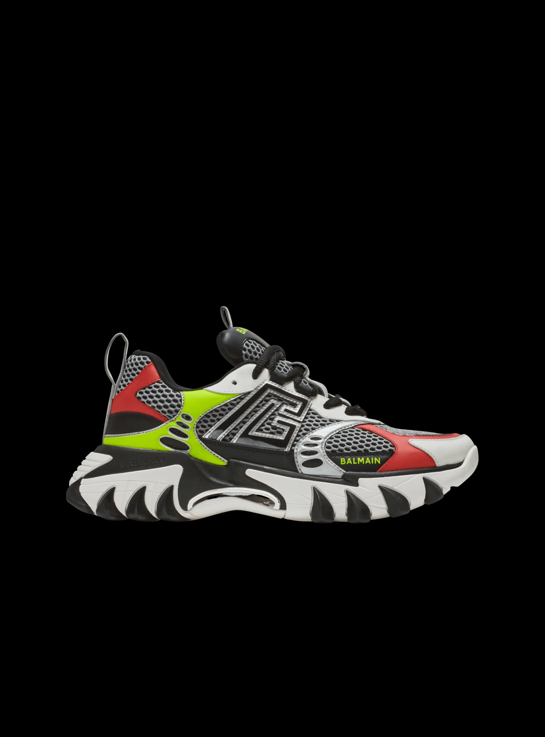 B-East PB Trainers In Technical Materials And Mesh-Balmain Cheap