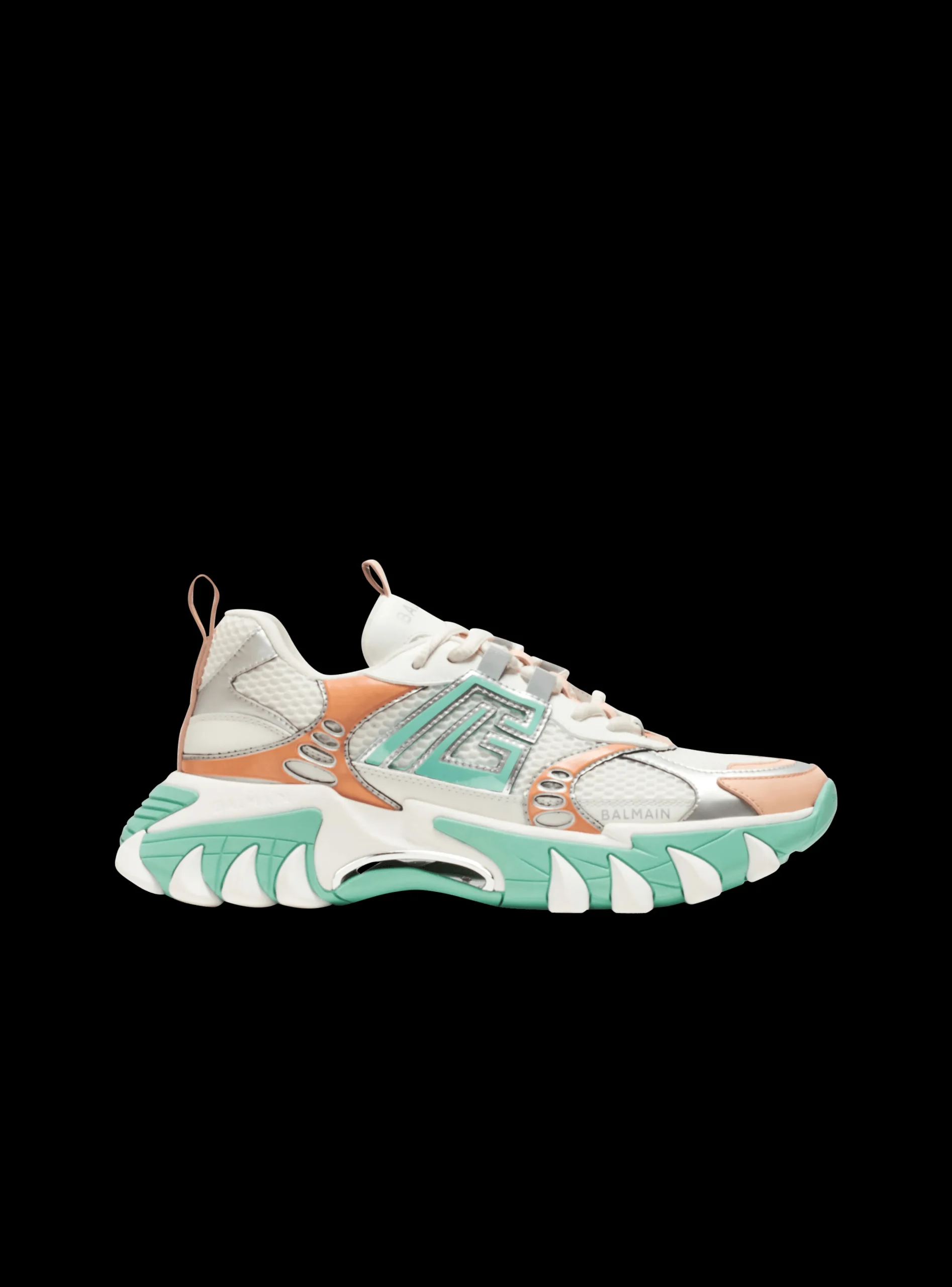 B-East PB Trainers In Technical Materials And Mesh-Balmain Best