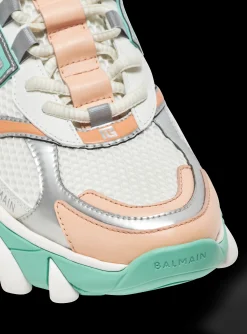 B-East PB Trainers In Technical Materials And Mesh-Balmain Best