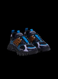 B-East Trainers In Calfskin And Mesh-Balmain Best Sale