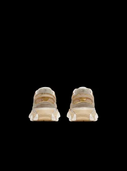 B-East Trainers In Leather, Suede And Mesh-Balmain Fashion
