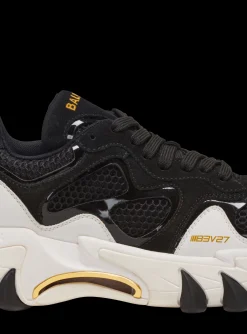 B-East Trainers In Leather, Suede And Mesh-Balmain Best Sale