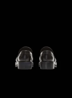 Ben Smooth Leather Loafers-Balmain Outlet