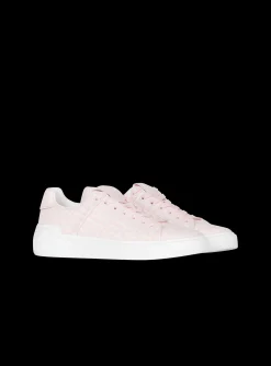 Bicolor Jacquard B-Court Sneakers-Balmain Best