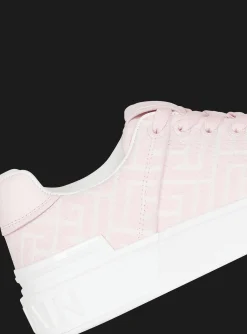 Bicolor Jacquard B-Court Sneakers-Balmain Best