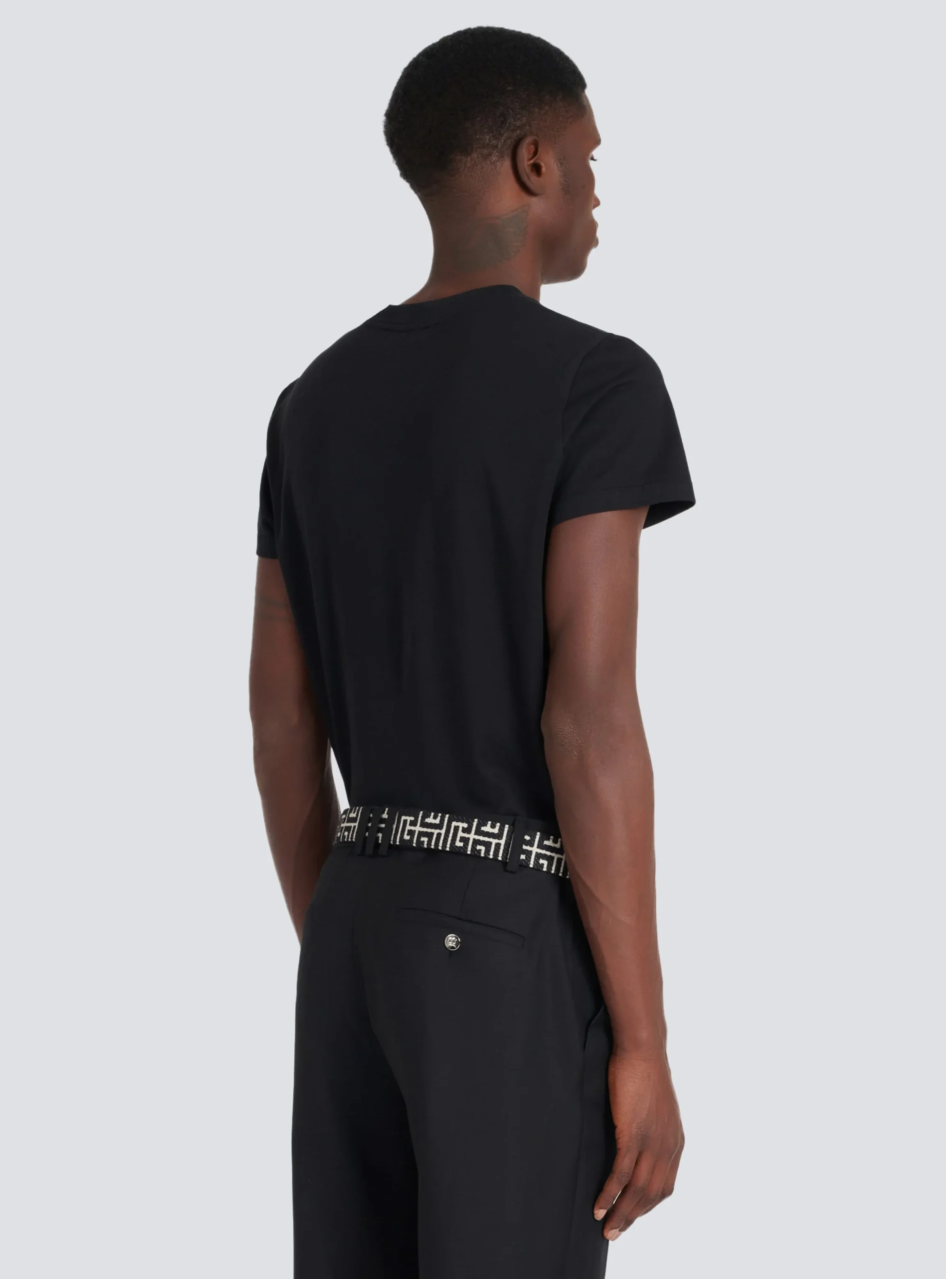 Bicolor Jacquard PB Belt Belt-Balmain Clearance
