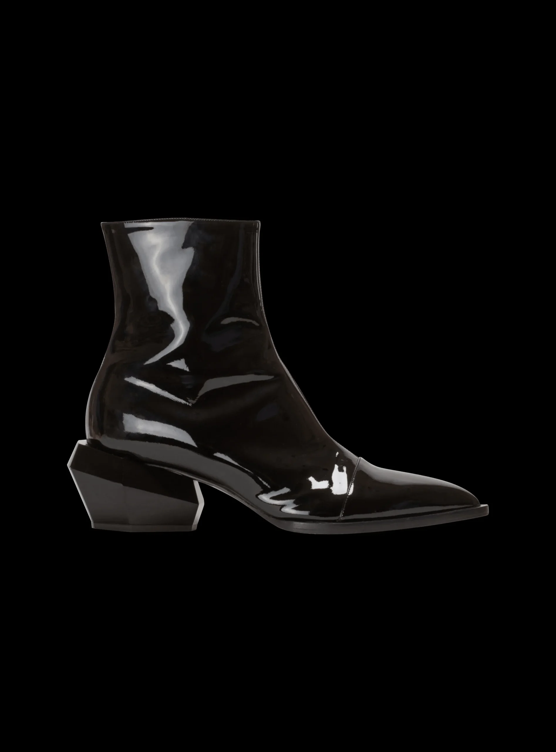 Billy Patent Leather Ankle Boots-Balmain Best Sale