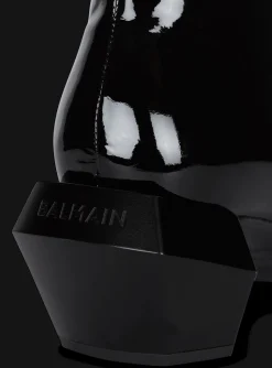 Billy Patent Leather Ankle Boots-Balmain Best Sale