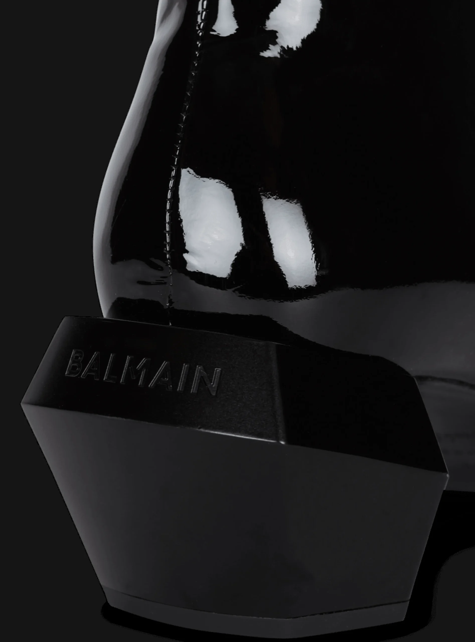 Billy Patent Leather Ankle Boots-Balmain Best Sale