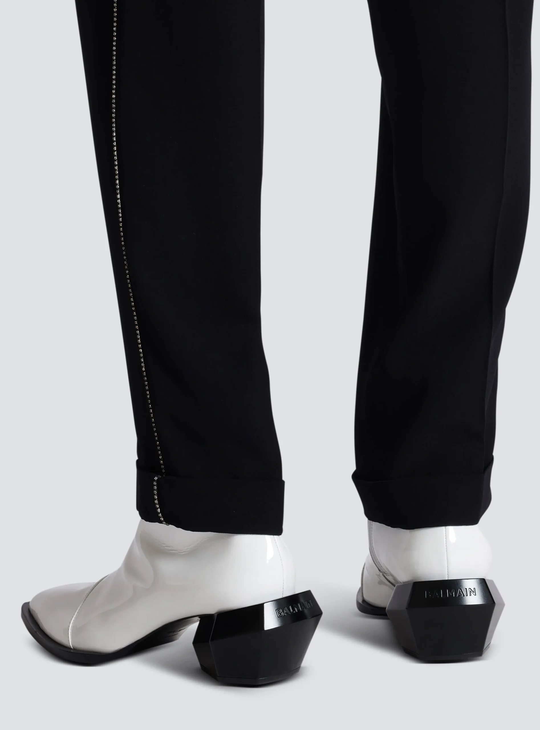 Billy Patent Leather Ankle Boots-Balmain Best