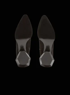 Billy Suede Ankle Boots With Diamond Heel-Balmain Clearance