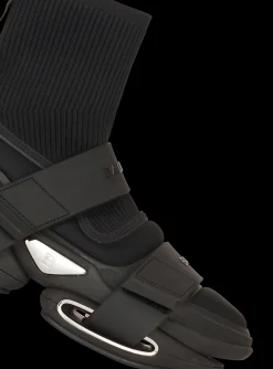 Neoprene And Knit B-Bold High-top Sneakers With Straps-Balmain Clearance