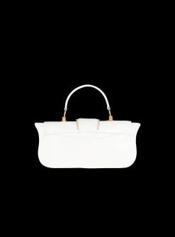 Blaze Clutch Bag In Crocodile Effect-embossed Leather-Balmain Hot