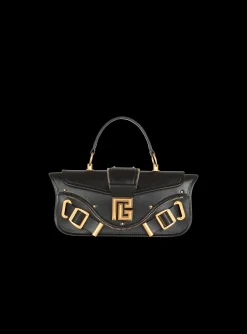 Blaze Clutch Bag In Smooth Leather-Balmain Outlet
