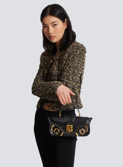 Blaze Clutch Bag In Smooth Leather-Balmain Outlet