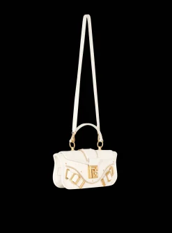 Blaze Grained Leather Clutch Bag-Balmain Fashion