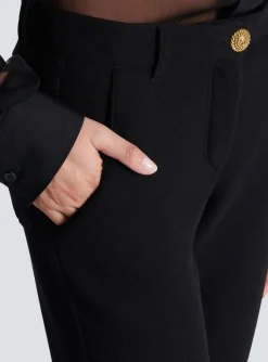 Bootcut Crepe Trousers-Balmain Best