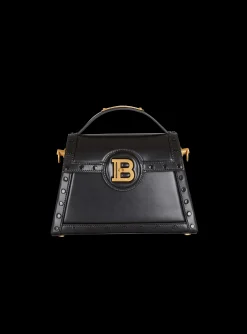 Box Leather B-Buzz Dynasty Bag-Balmain Discount