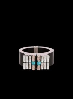 Brass, Rhinestone And Resin Cuff-Balmain Flash Sale