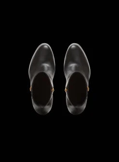 Brune Leather Ankle Boots-Balmain Online