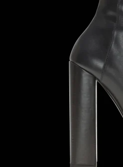 Brune Leather Boots-Balmain New